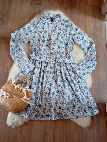 Ralph Lauren 💖 robe façon chemisier Liberty 12 ans