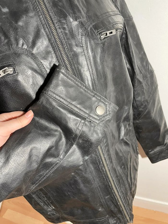 Veste en cuir homme - photo numéro 3