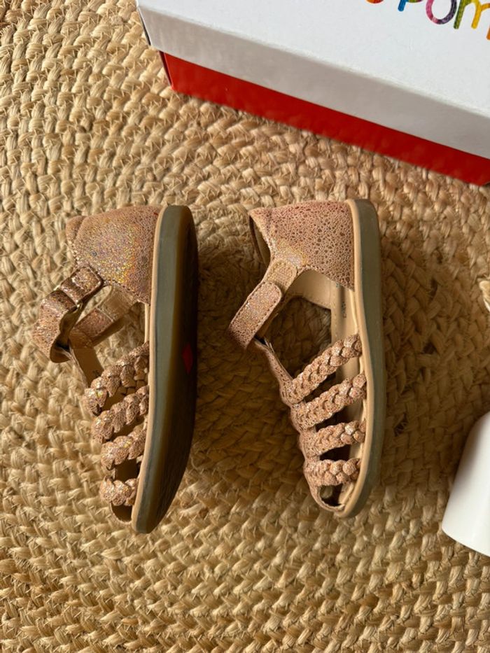Sandales shoopom fille - neuve - taille 26 - photo numéro 3