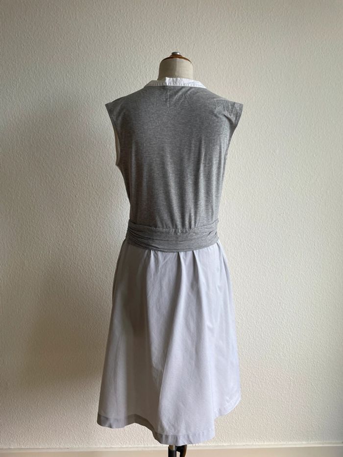 Robe trimatière grise Fabiana Filippi - photo numéro 4