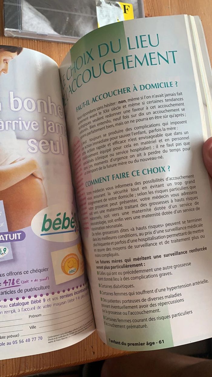 Livret L’enfant du premier âge. Le Livre bleu - photo numéro 3