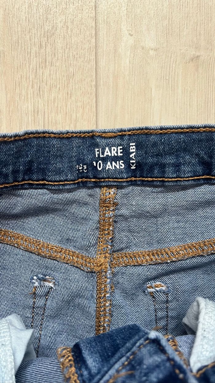 Pantalon  jean flare - photo numéro 2