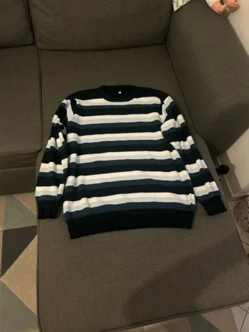Pull à rayures homme taille M