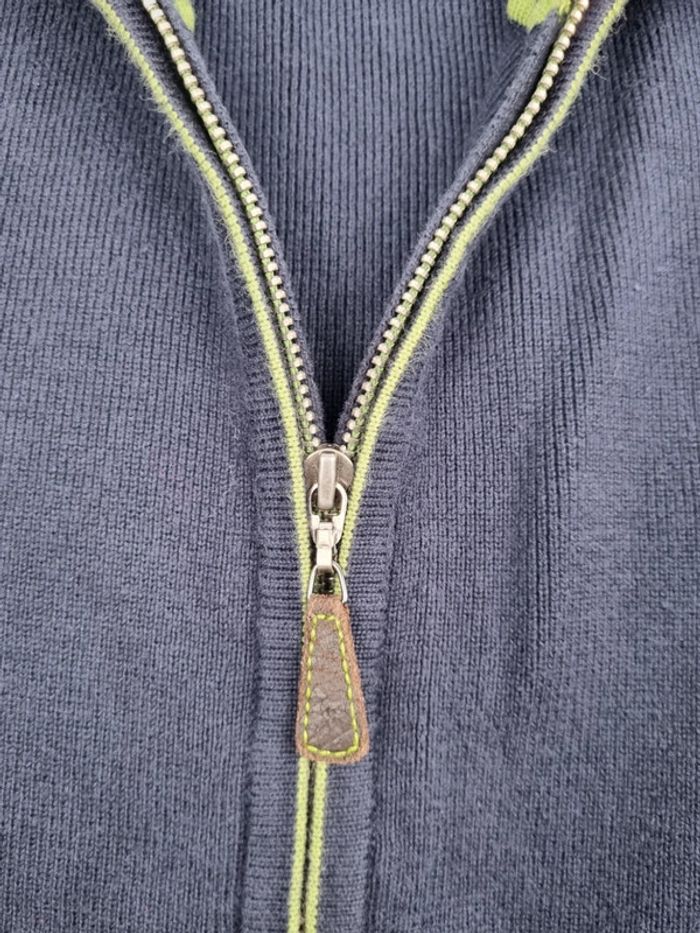 Veste zippée Tommy Hilfiger – Bleu marine – Taille XL Hommes (mesures en photos) - photo numéro 5