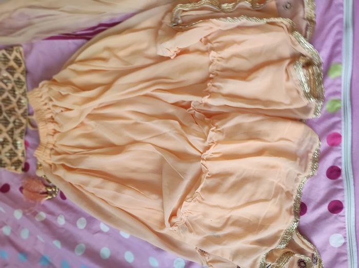 Ensemble 3 pièces lehanga (jupe, haut et foulard) - photo numéro 5