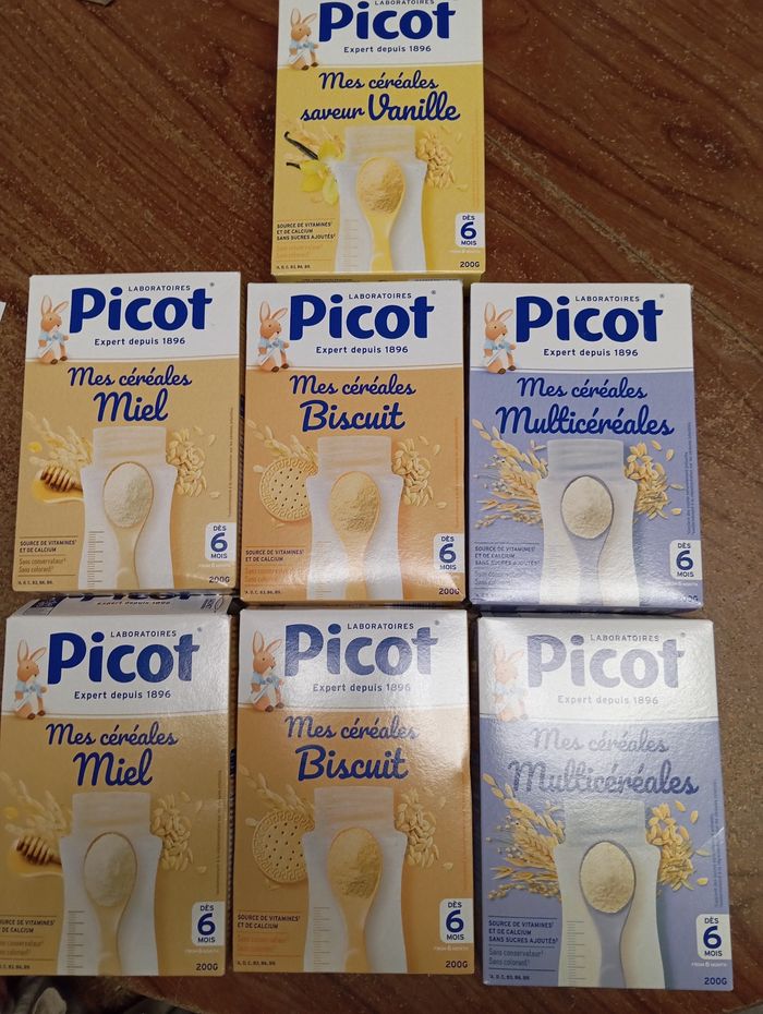 Lot céréales picot