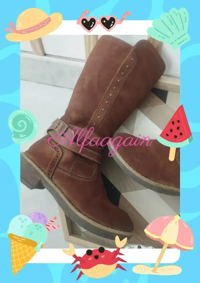 Bottes marron 29 - photo numéro 5