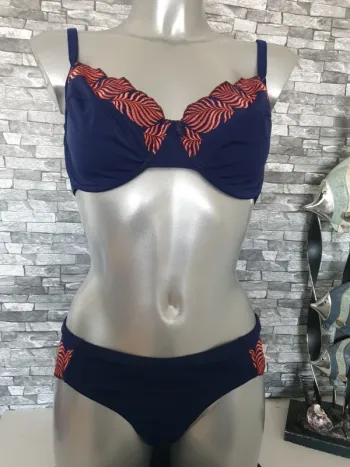 Maillot de bain bleu marine T40/90E 💙