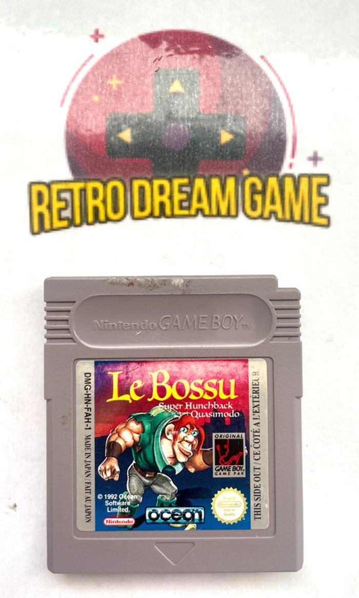 Jeux the super hunchback sur Game Boy