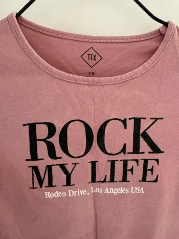 Blouse fille rose