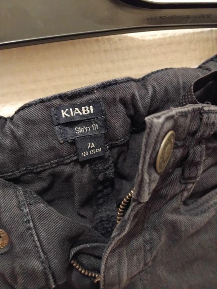 Pantalon en jeans garçon 7ans - photo numéro 5