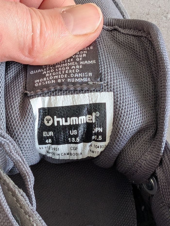 Tennis Homme Hummel, gris, Taille 48 - photo numéro 3