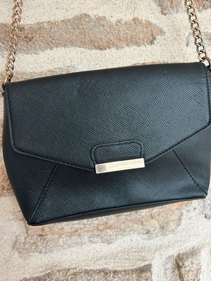 Sac à bandoulière noir - Mango - photo numéro 2