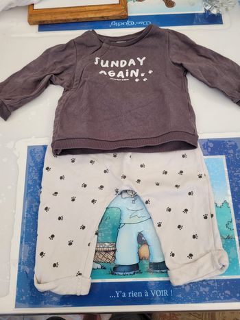 Ensemble pull pantalon