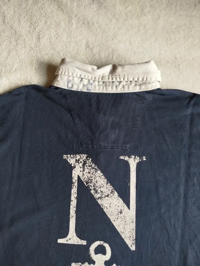 Polo manches longues vintage Nautica taille L - photo numéro 8