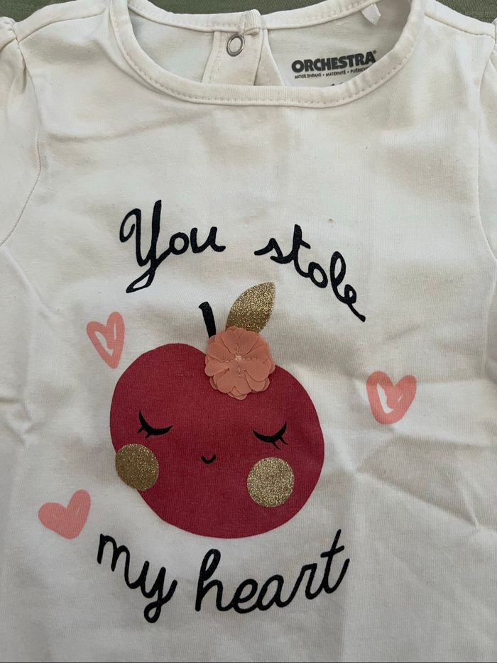 Lot 2 teeshirt Manche courte 18mois - photo numéro 2