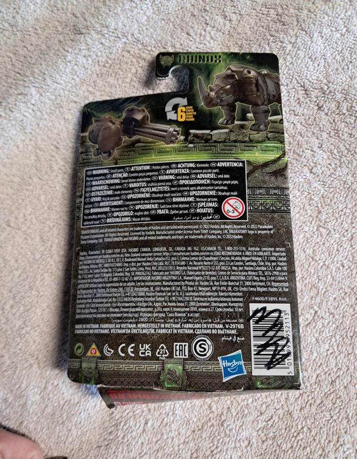 Figurine Transformers Beast Alliance Rhinox - photo numéro 2