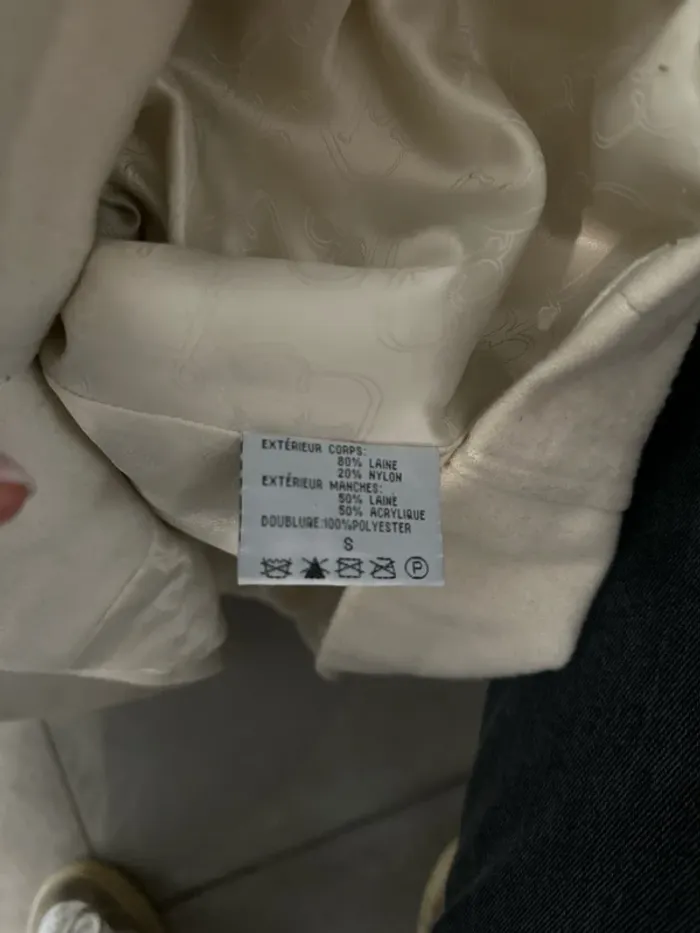 veste blanche Lpb taille s - photo numéro 8