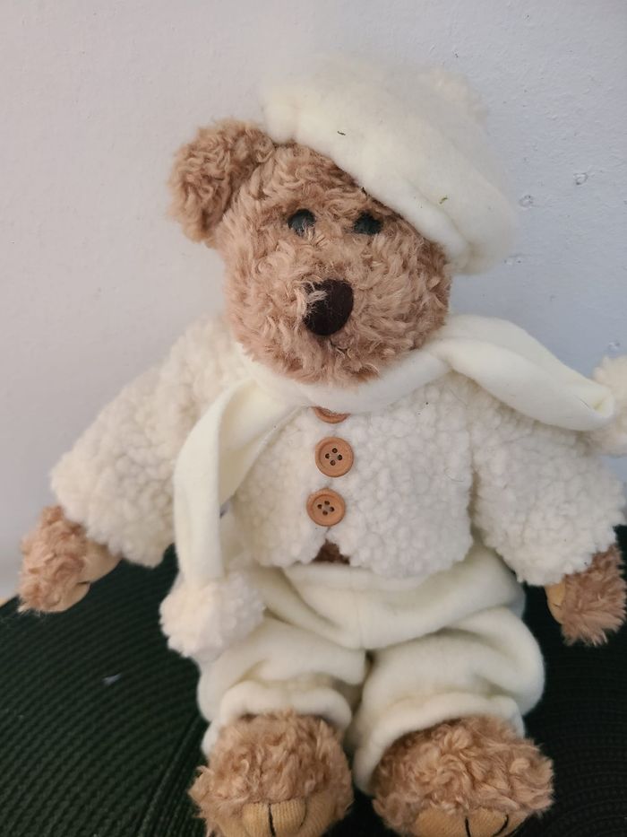 doudou ours habillé vintage 59
