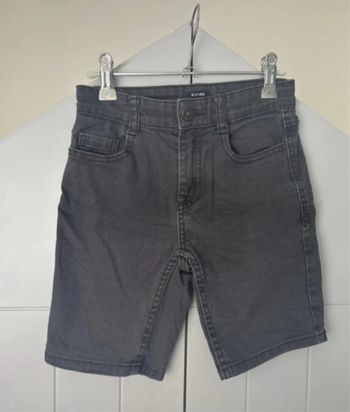 Short en jean gris kiabi 7 ans