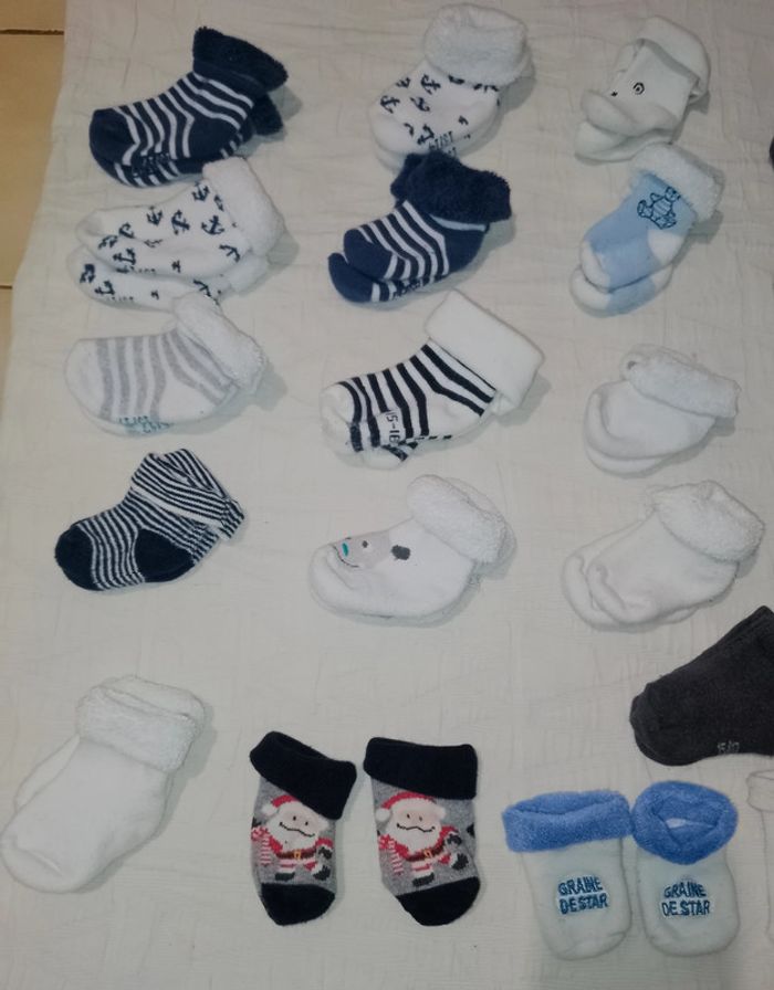 Kiabi et autres lot chaussettes bébé - photo numéro 4