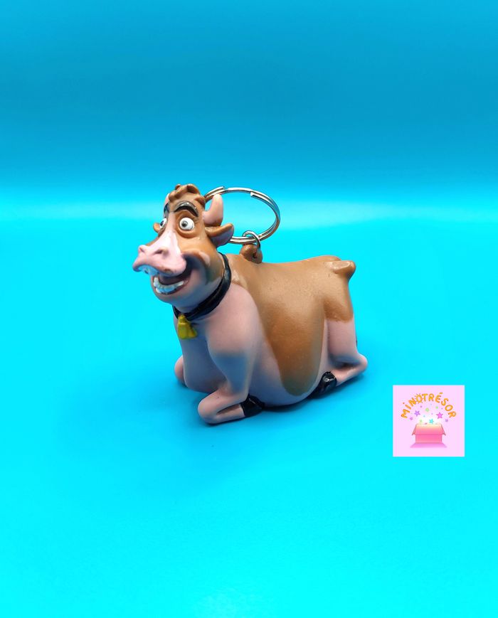 Porte-clé figurine vache Maggie la ferme se rebelle