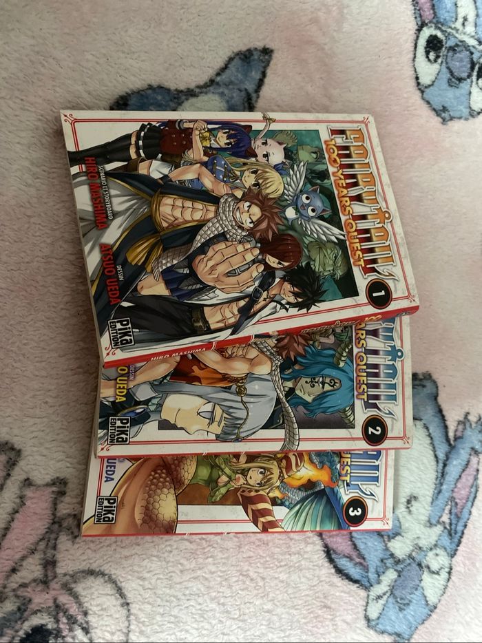 Tome 1 à 3 Fairy Tail 100 years quest