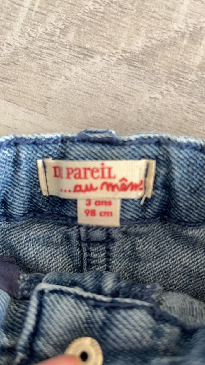 Short jean 3 ans dpam - photo numéro 2