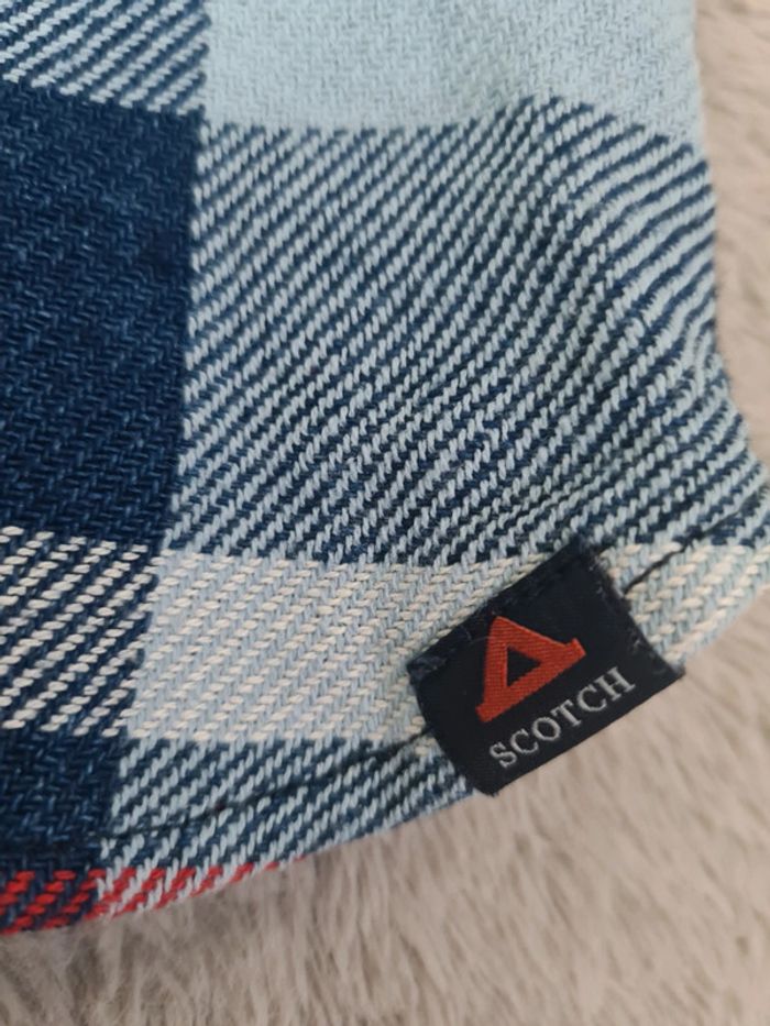 Jolie chemise  hiver Scotch&Soda garçon 8 ans - photo numéro 5