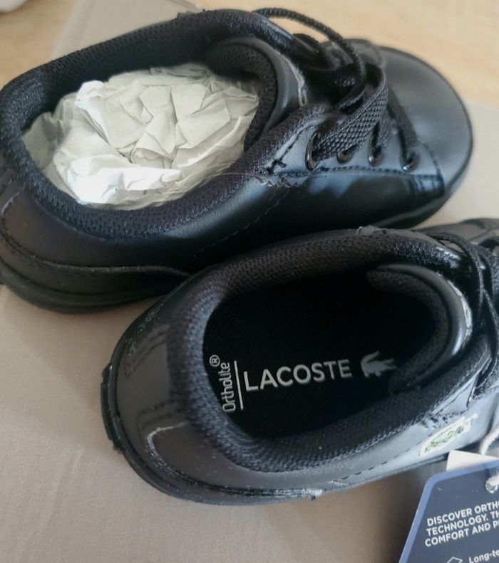 🦋 Basket Lacoste Mixte T20 🦋 - photo numéro 7