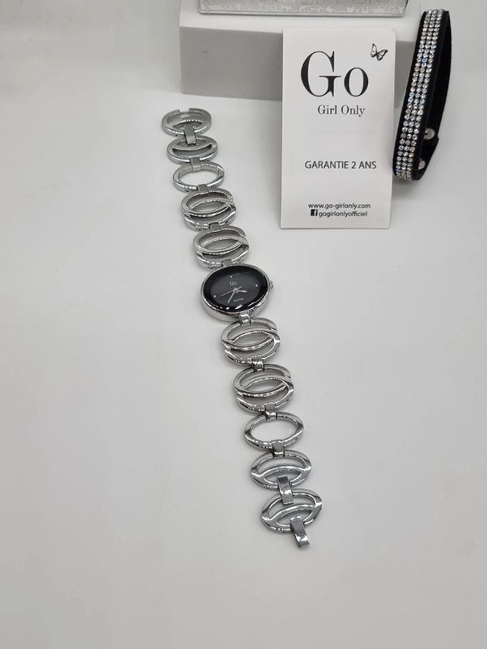 Montre Go Girl femme bracelet argenté * neuve  * - photo numéro 4