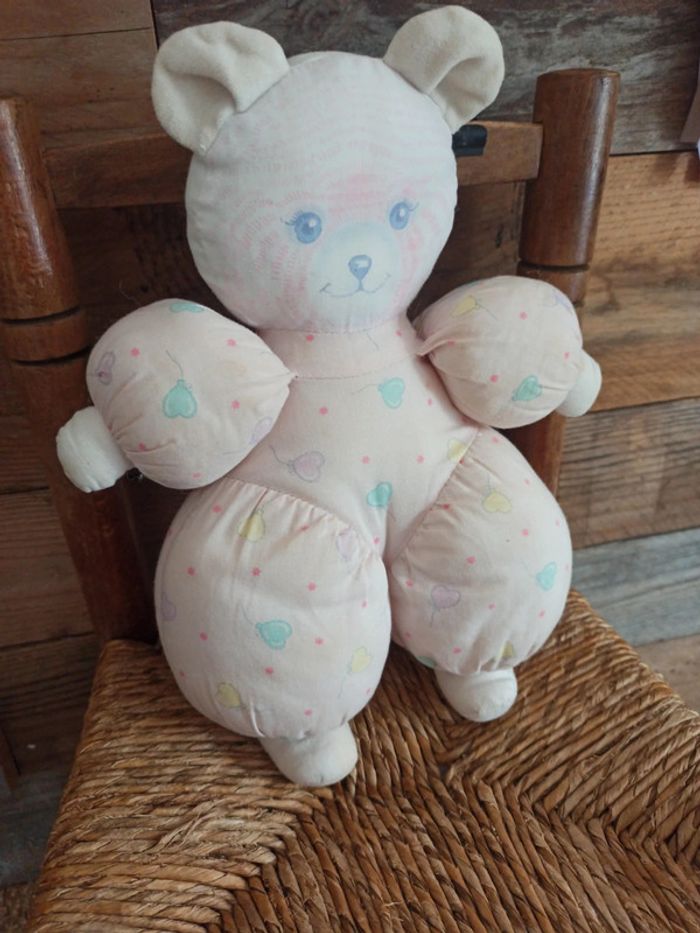 Peluche chat Corolle vintage tbe - photo numéro 3