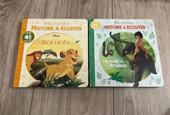 Livres sonores Disney