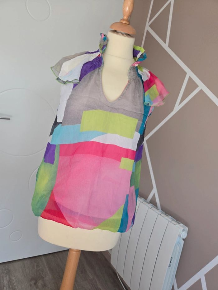 Blouse Desigual T.M - photo numéro 4