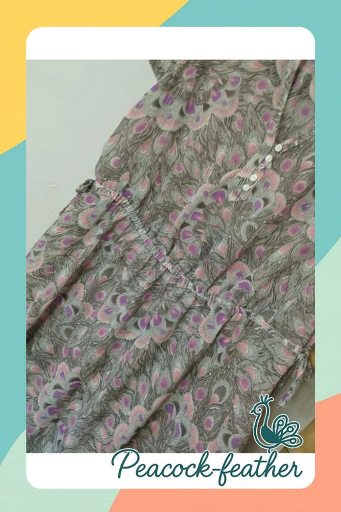 Robe tunique voilage TU - photo numéro 2