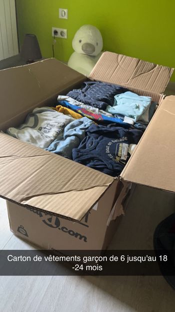 Vêtement garçon de 6 à 24 mois