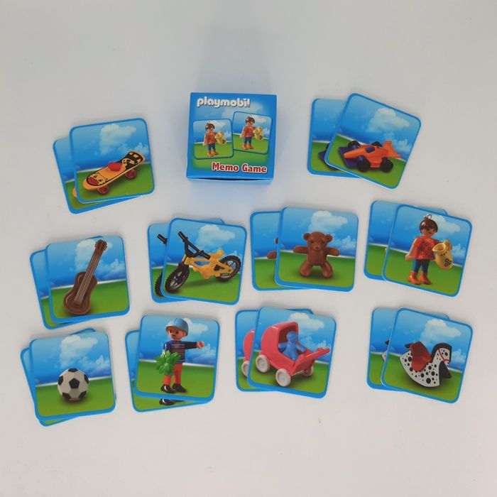 Lot Mémo, puzzle et jeu de cartes PALYMOBIL - photo numéro 2