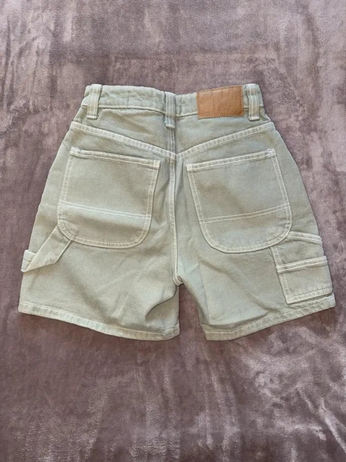 Short en jean kaki femme taille 34 Cotton on en très bon état - photo numéro 2