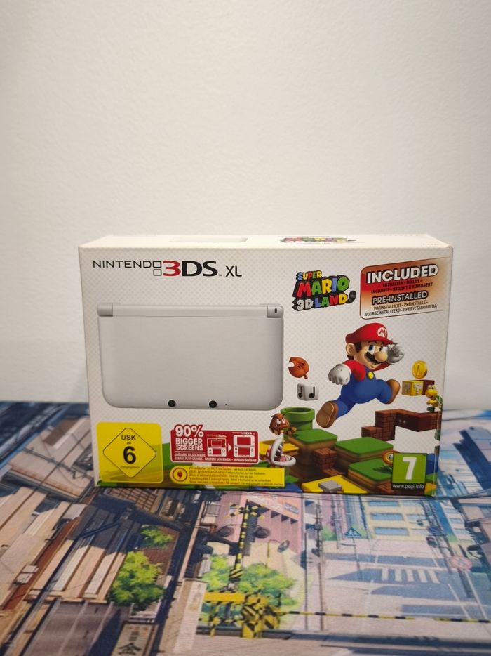 (Boîte) Pack Complet console Nintendo 3DS XL Super Mario 3D Land - photo numéro 1