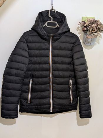🖤 Doudoune noire réversible homme – Taille S
