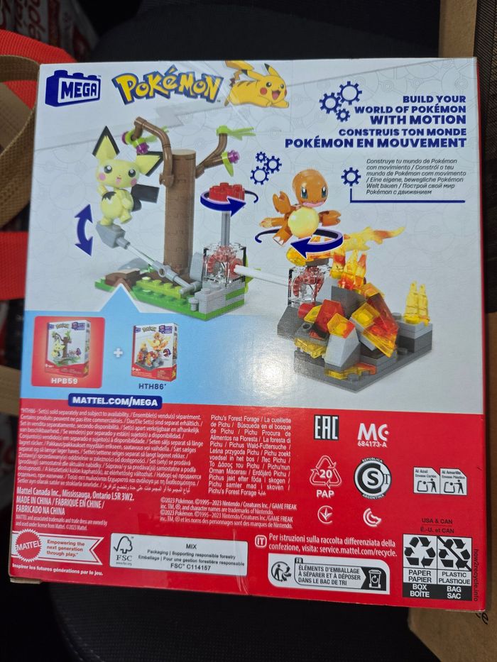 Mega pokemon pichu neuf - photo numéro 2