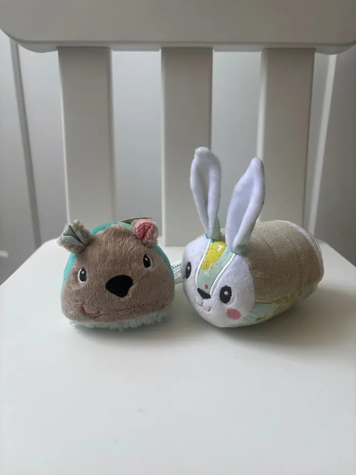 Lot de deux peluches Lilliputiens - photo numéro 3