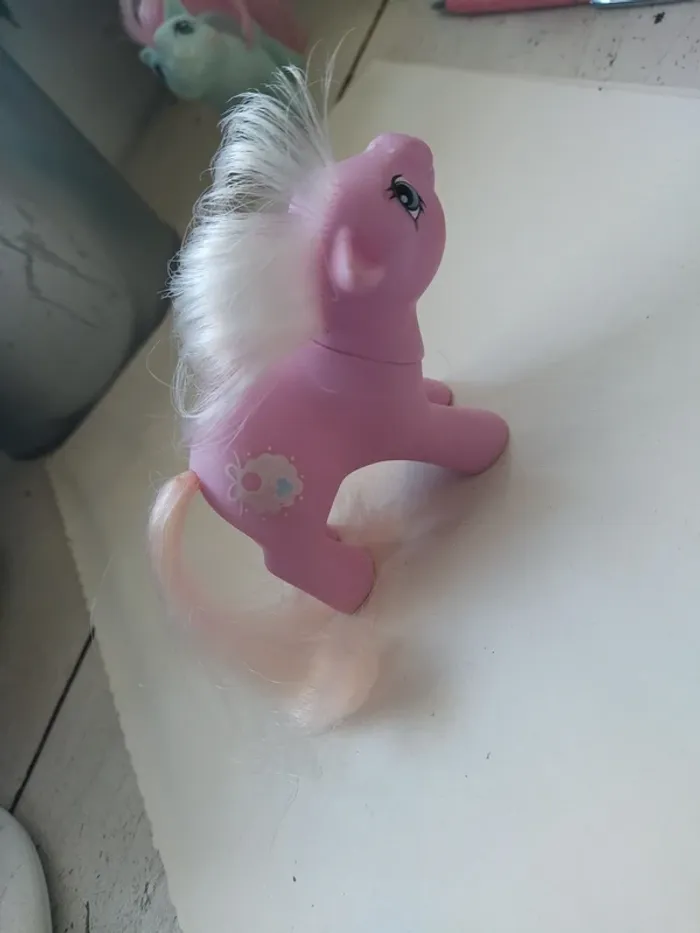 Mon petit poney my little pony G1 Hasbro Tiddley winks baby bébé - photo numéro 2