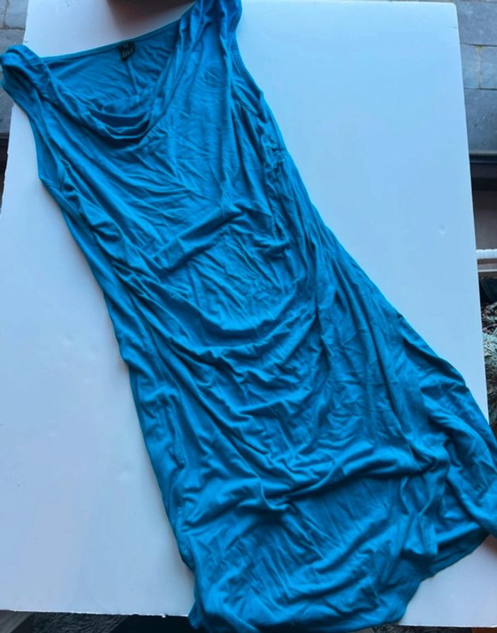 Robe bleu longue - photo numéro 2