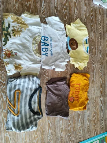🍁 lot de 6 teeshirts manches courtes taille 3 mois 🍁