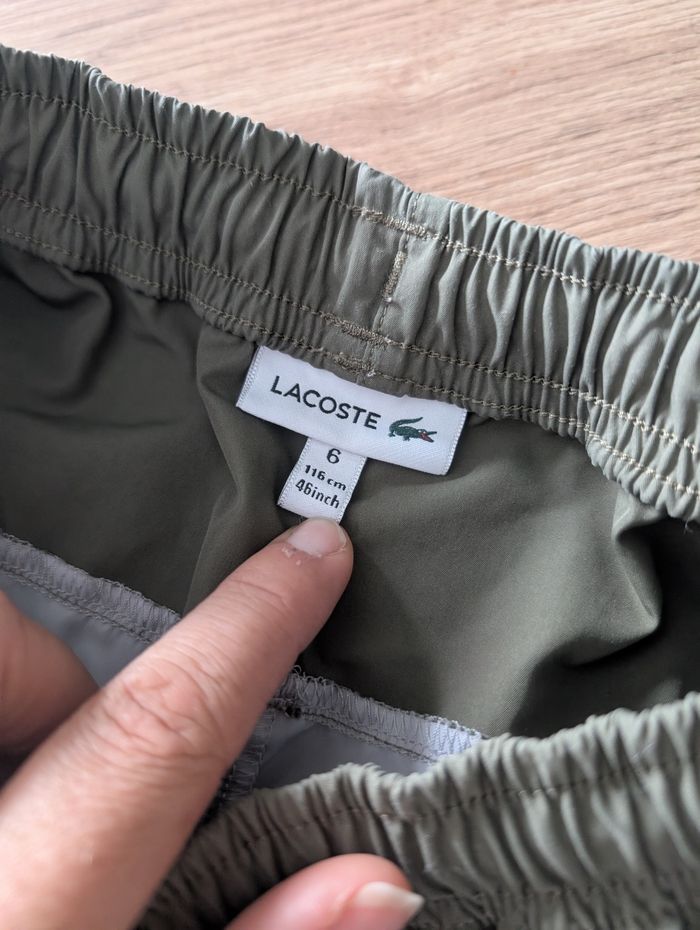 Short Lacoste 6 ans - photo numéro 3