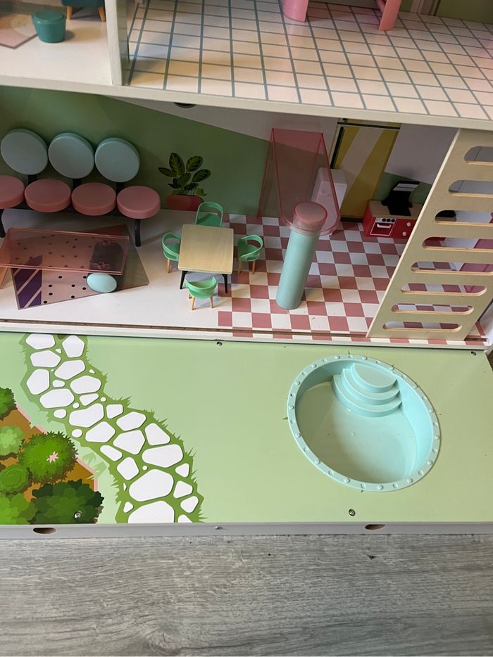 Maison de poupées en bois Lidl - photo numéro 6
