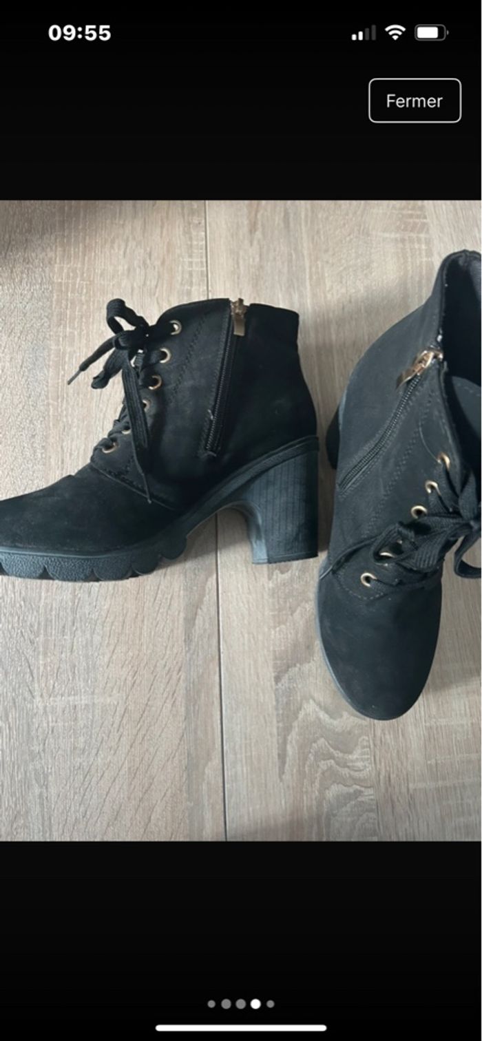 Bottines femme à talons - photo numéro 4