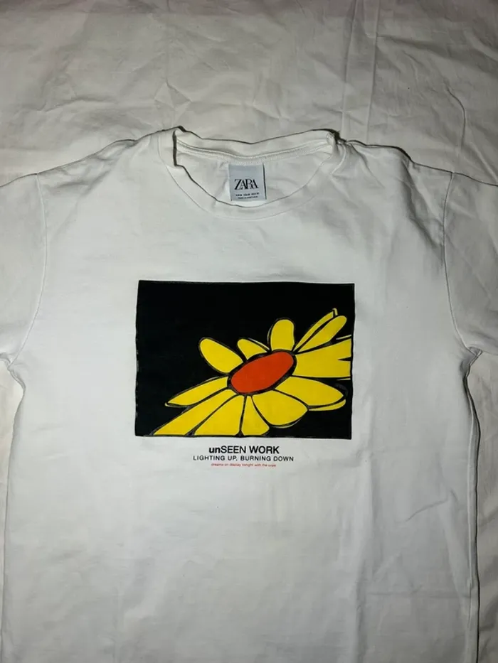 T-shirt imprimé Zara - photo numéro 3