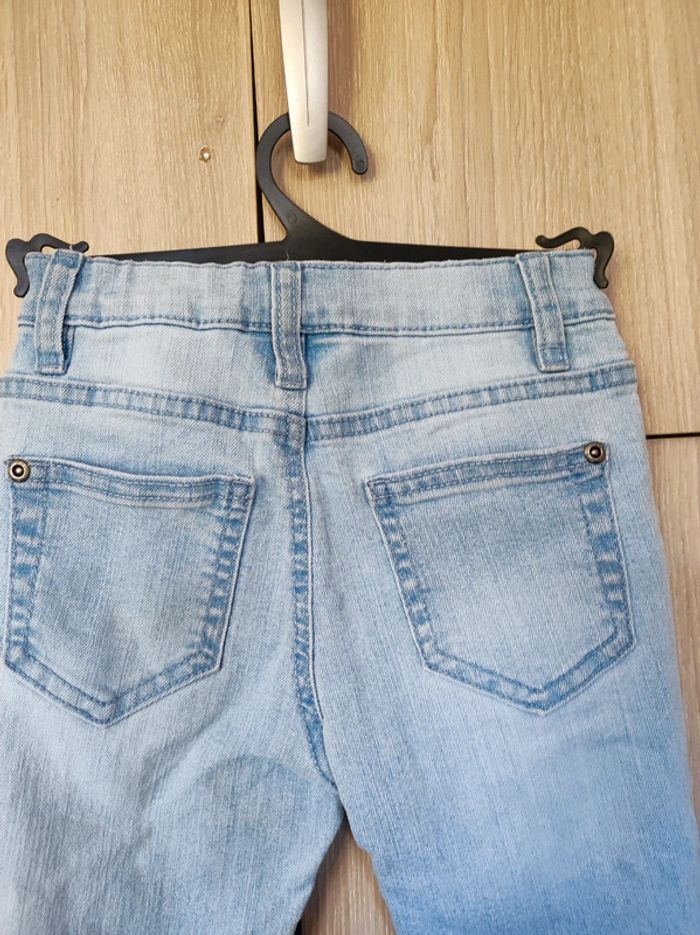 Jean bleu clair coton responsable 8 ans / John Baner - photo numéro 5